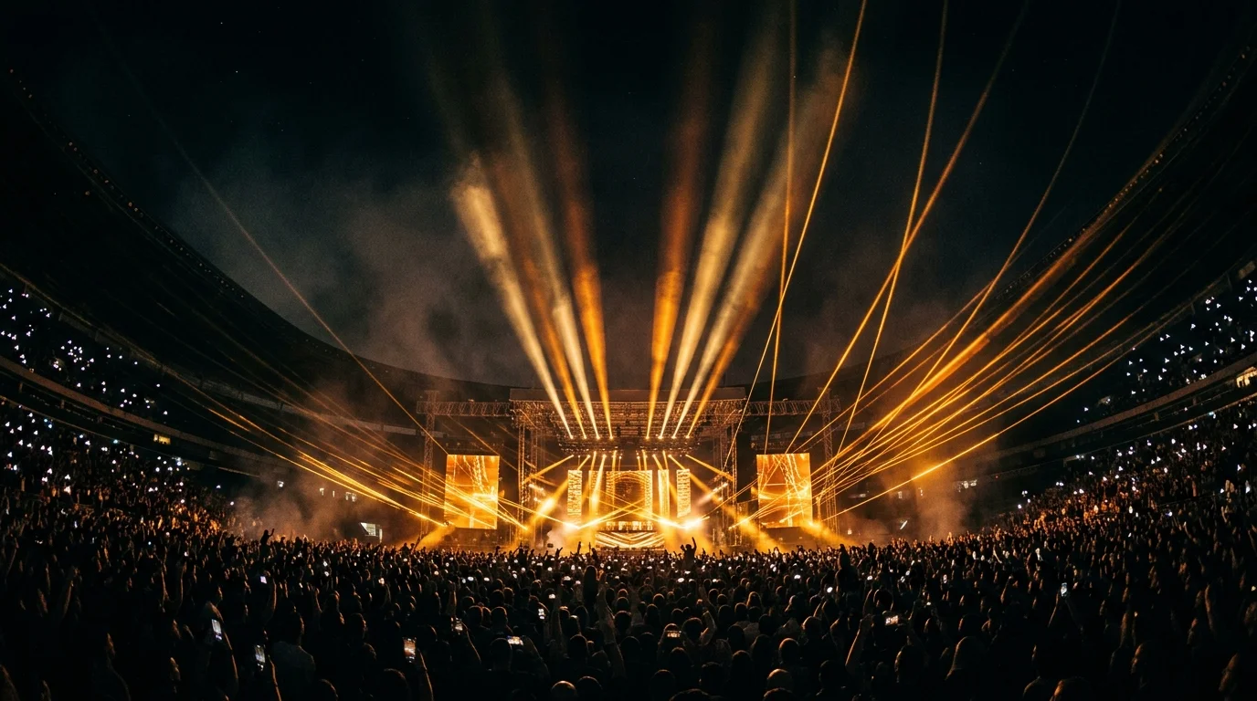 The R&B Tour 2026 concert stage